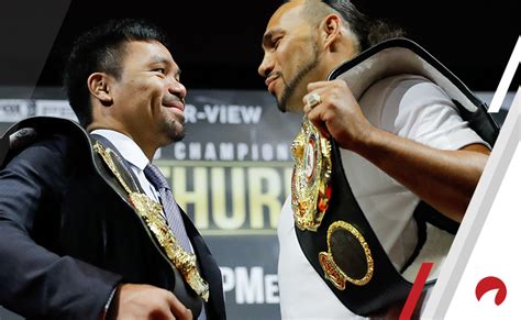pacquiao vs thurman odds|Pacquiao vs Thurman Odds and Pick .